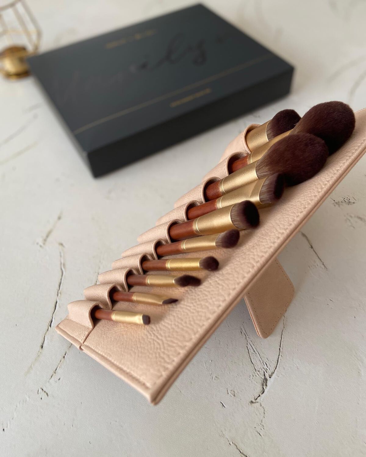 SIXPLUS X MARILYN 10本メイクアップブラシセット/SIXPLUS/メイクブラシを使ったクチコミ(6枚目)