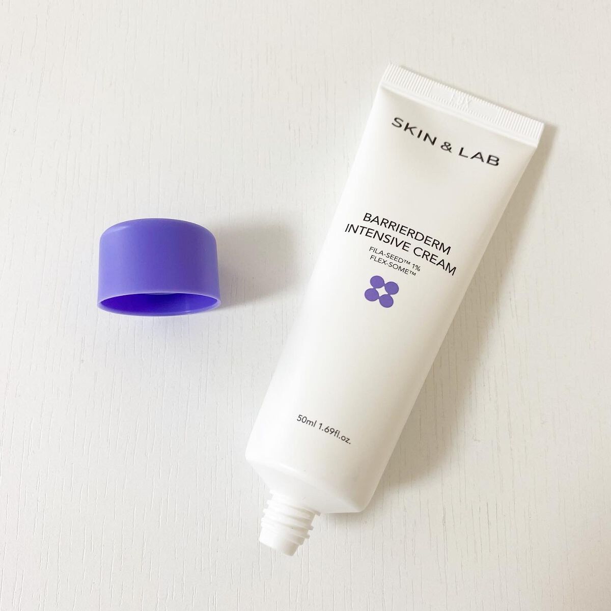 バリアダームモイストクリーム/SKIN&LAB/フェイスクリームを使ったクチコミ(2枚目)