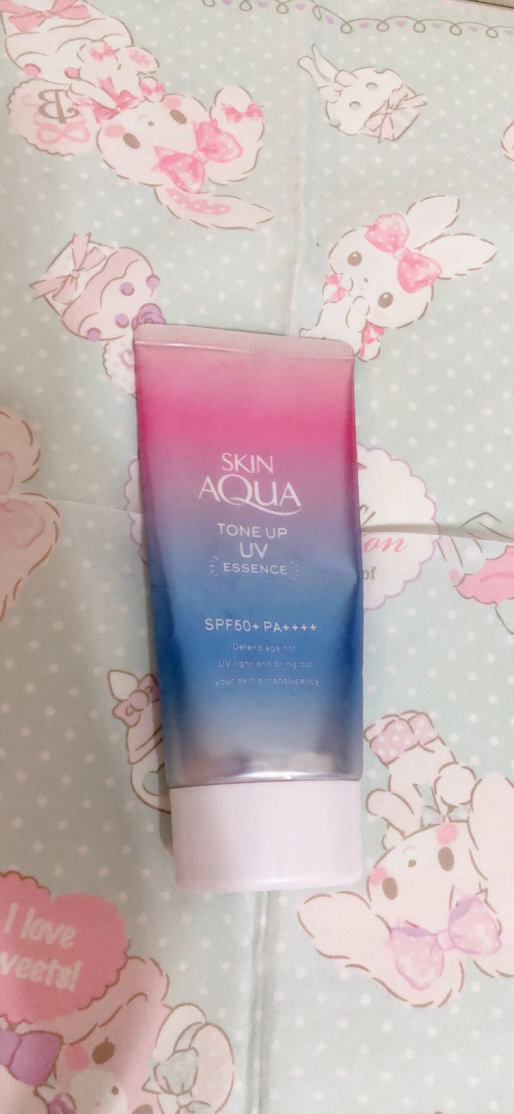 スキンアクア トーンアップUVエッセンス/スキンアクア/日焼け止めクリームを使ったクチコミ(1枚目)