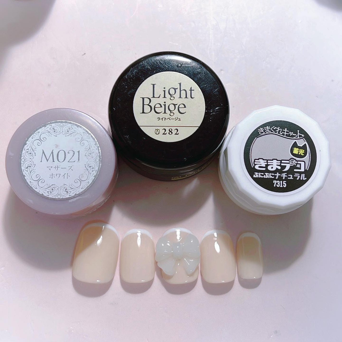 なかやまちえこ on LIPS 「フレンチとリボン🎗365日ネイル337日め⠀⠀@pregel...」(2枚目)