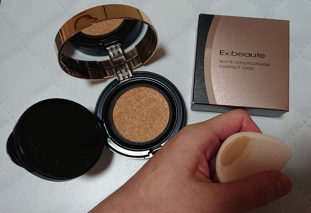 ホワイトカバークッション/エクスボーテ/クッションファンデーションを使ったクチコミ(1枚目)