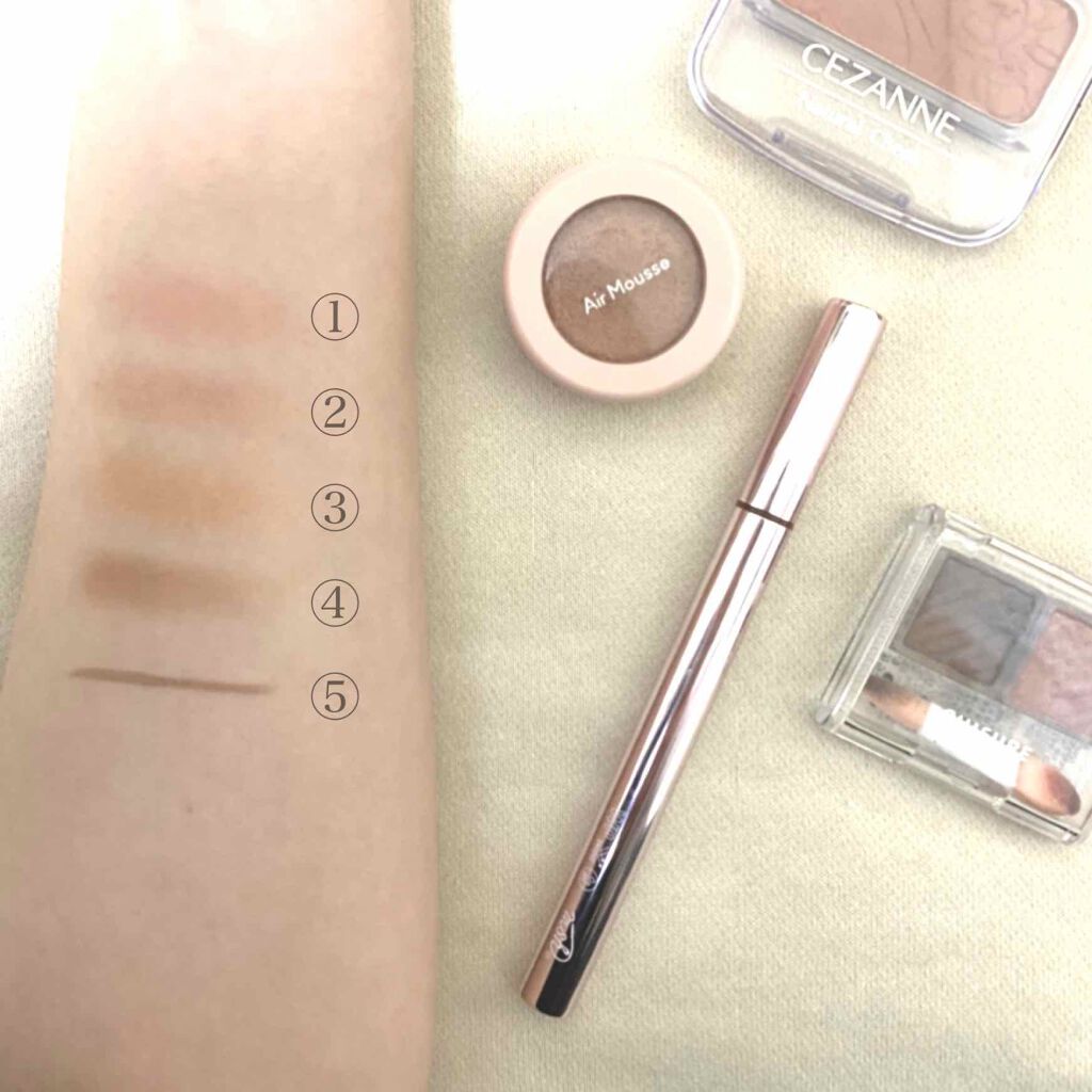 ナチュラル チークN/CEZANNE/パウダーチークを使ったクチコミ(4枚目)