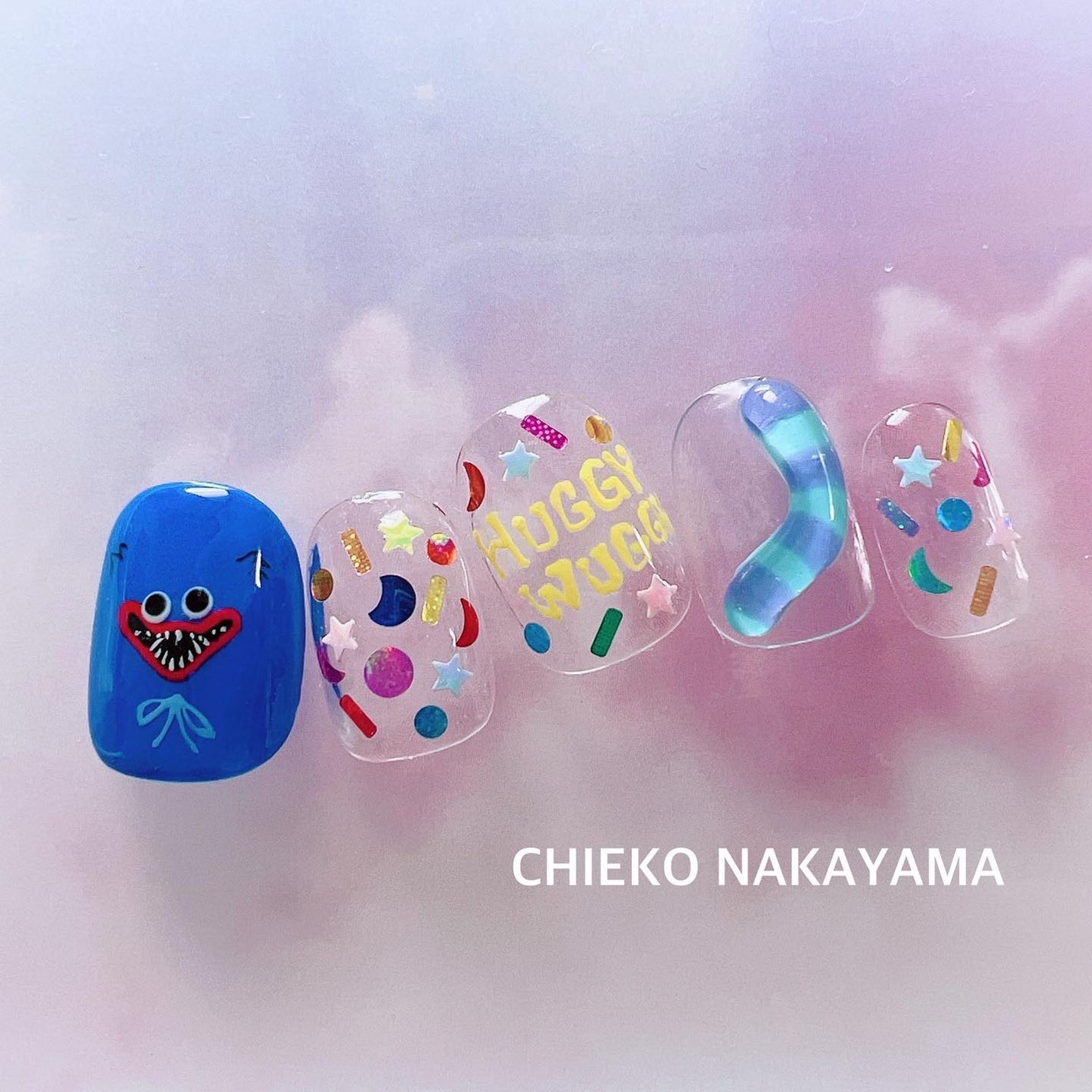 なかやまちえこ on LIPS 「HisnameisHuggy,HuggyWuggy.365日ネ..」(1枚目)