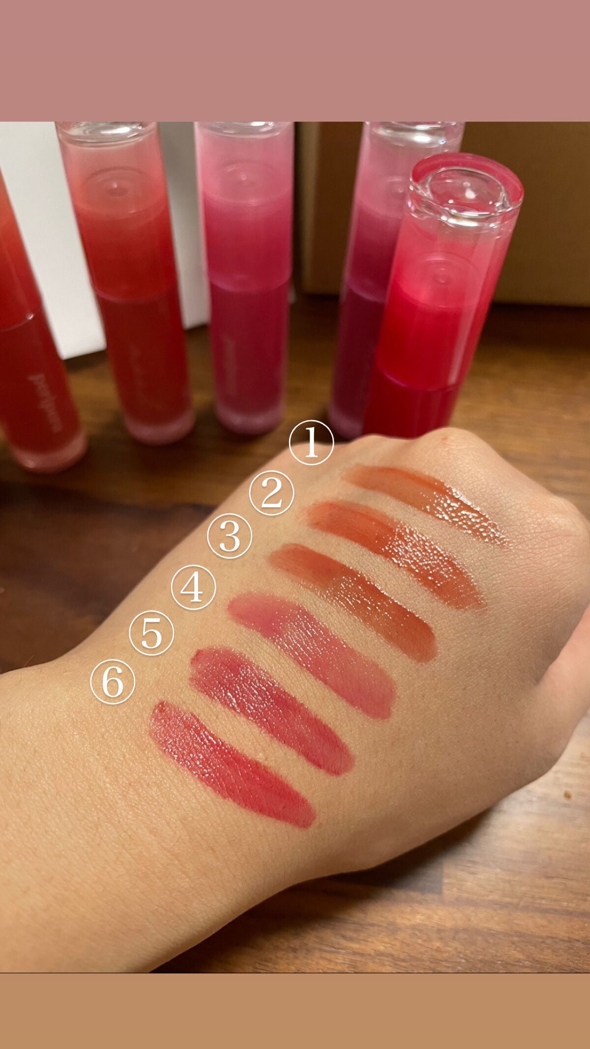 インク ムード グロイ ティント/PERIPERA/リップティントを使ったクチコミ(4枚目)