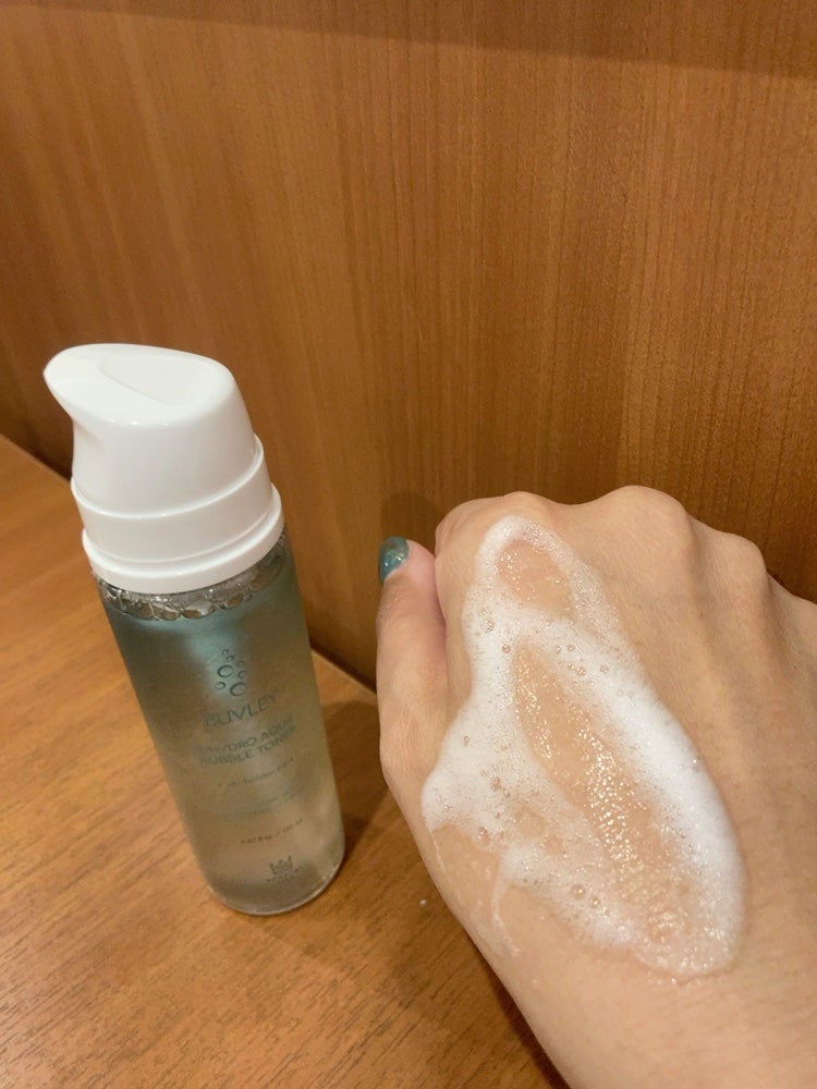 ビューブレイ 8-ハイドロアクア バブルトナー/BONNY&J/化粧水を使ったクチコミ(4枚目)