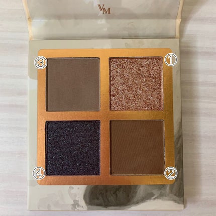 Venus Marble アイシャドウキャットシリーズ/Venus Marble/アイシャドウパレットを使ったクチコミ(5枚目)