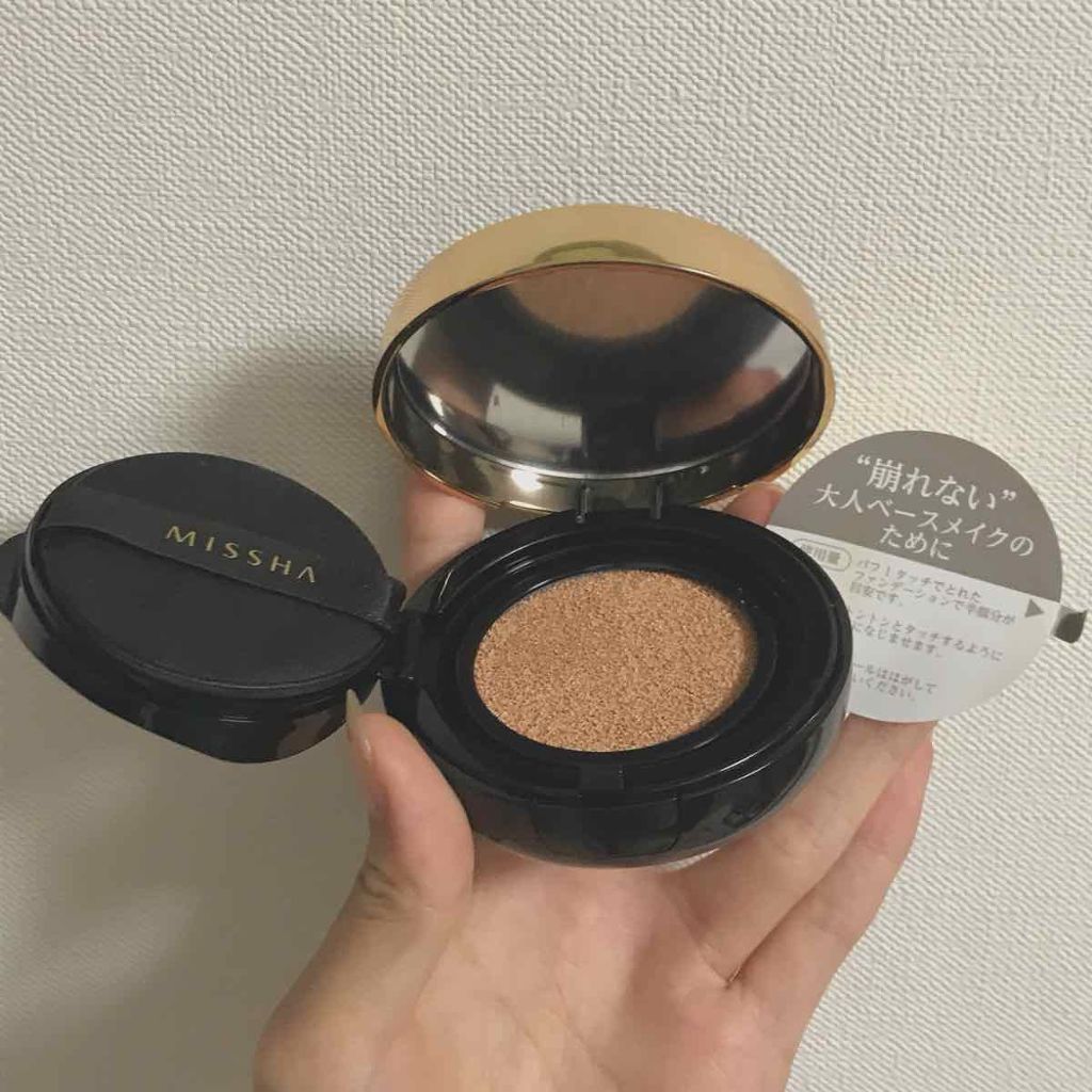 M クッション ファンデーション(プロカバー)/MISSHA/クッションファンデーションを使ったクチコミ（2枚目）