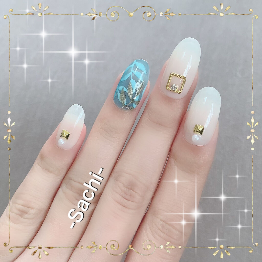 ネイルパーツ/セリア/ネイルチップ・パーツを使ったクチコミ（2枚目）