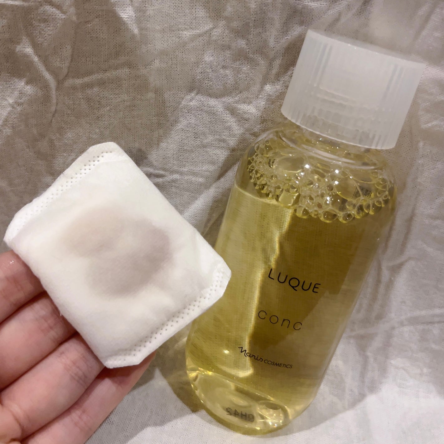 ルクエ コンク/ナリス化粧品/拭き取り化粧水を使ったクチコミ(2枚目)