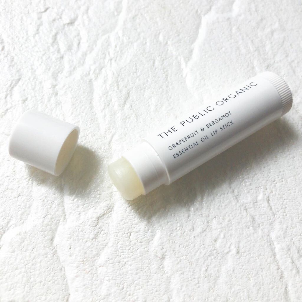 オーガニック認証 精油リップスティック スーパーポジティブ ライズ/THE PUBLIC ORGANIC/リップクリームを使ったクチコミ(1枚目)