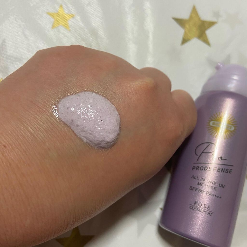 プロディフェンス オールインワンUV ムース/サンカット®/日焼け止めクリームを使ったクチコミ(1枚目)
