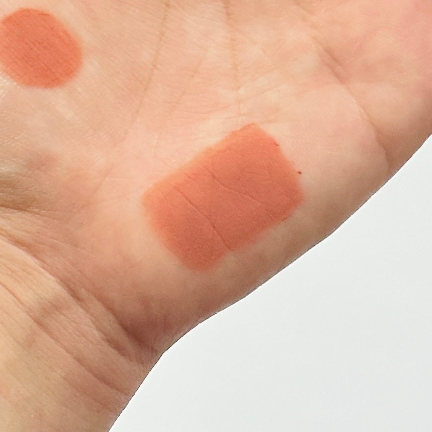 スーパーマットリップ&チークマッド/INTO U/口紅を使ったクチコミ(6枚目)