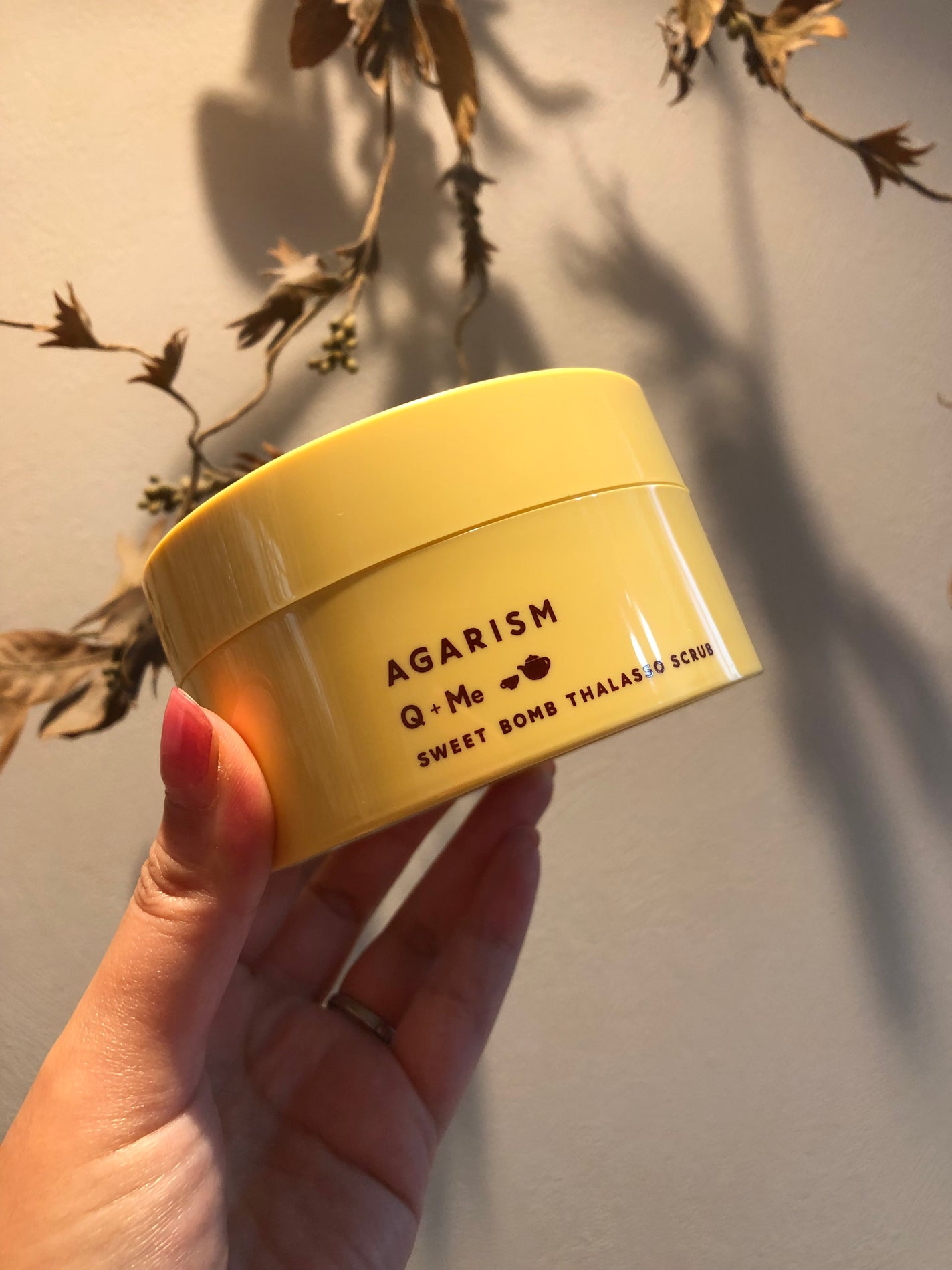 Q+Me スウィートボムタラソスクラブレモンティーの香り/AGARISM/バストケア・ヒップケアを使ったクチコミ(2枚目)