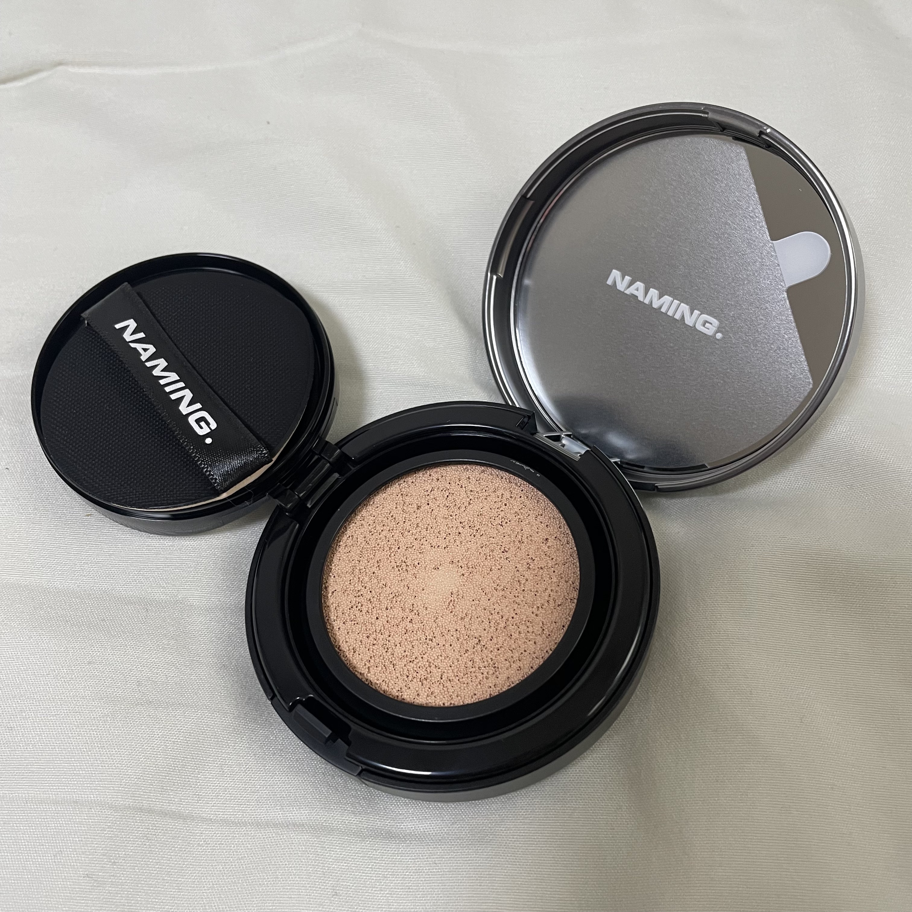 ネーミング ゼログラビティ カバーフィットクッション/NAMING./クッションファンデーションを使ったクチコミ（2枚目）