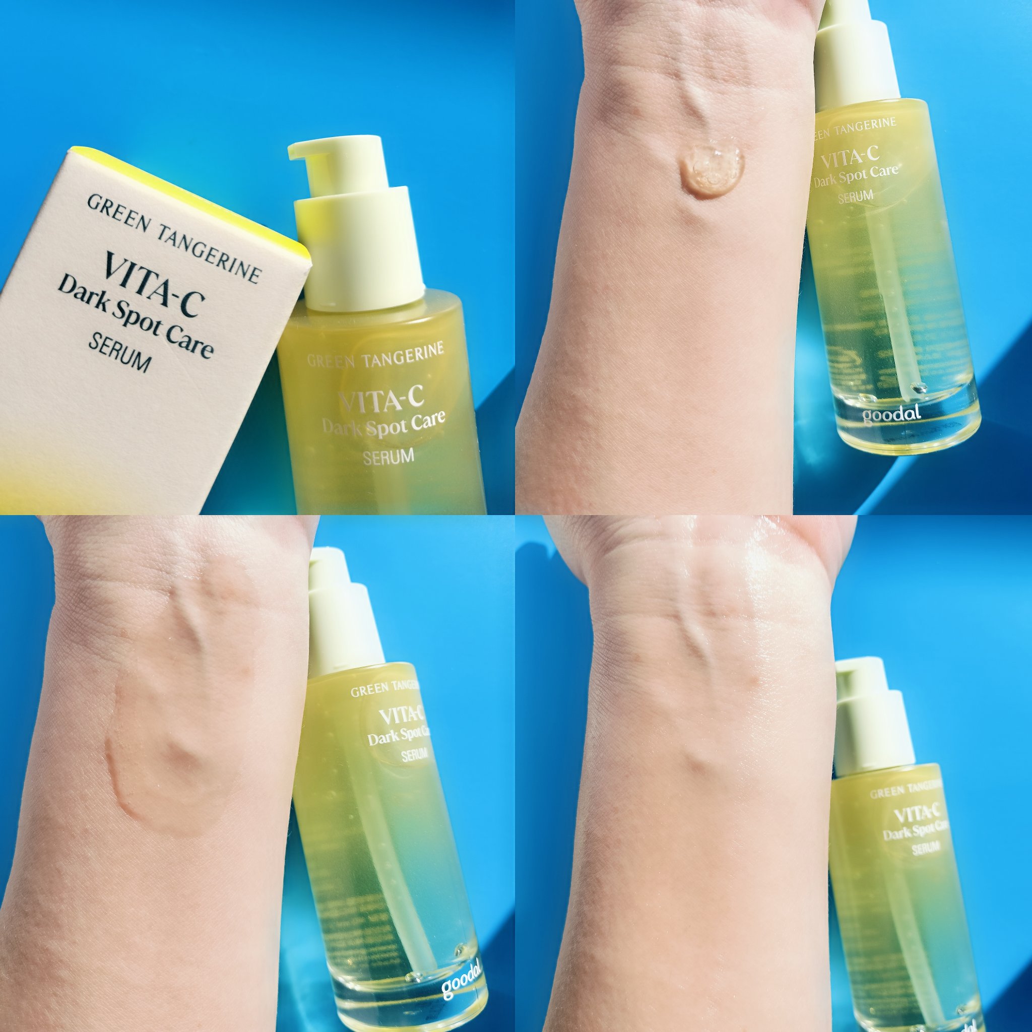 グリーンタンジェリン ビタC ダークスポットケアセラム/goodal/美容液を使ったクチコミ（2枚目）