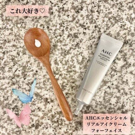 エッセンシャル リアル アイクリーム フォーフェイス/AHC/アイケア・アイクリームを使ったクチコミ(1枚目)