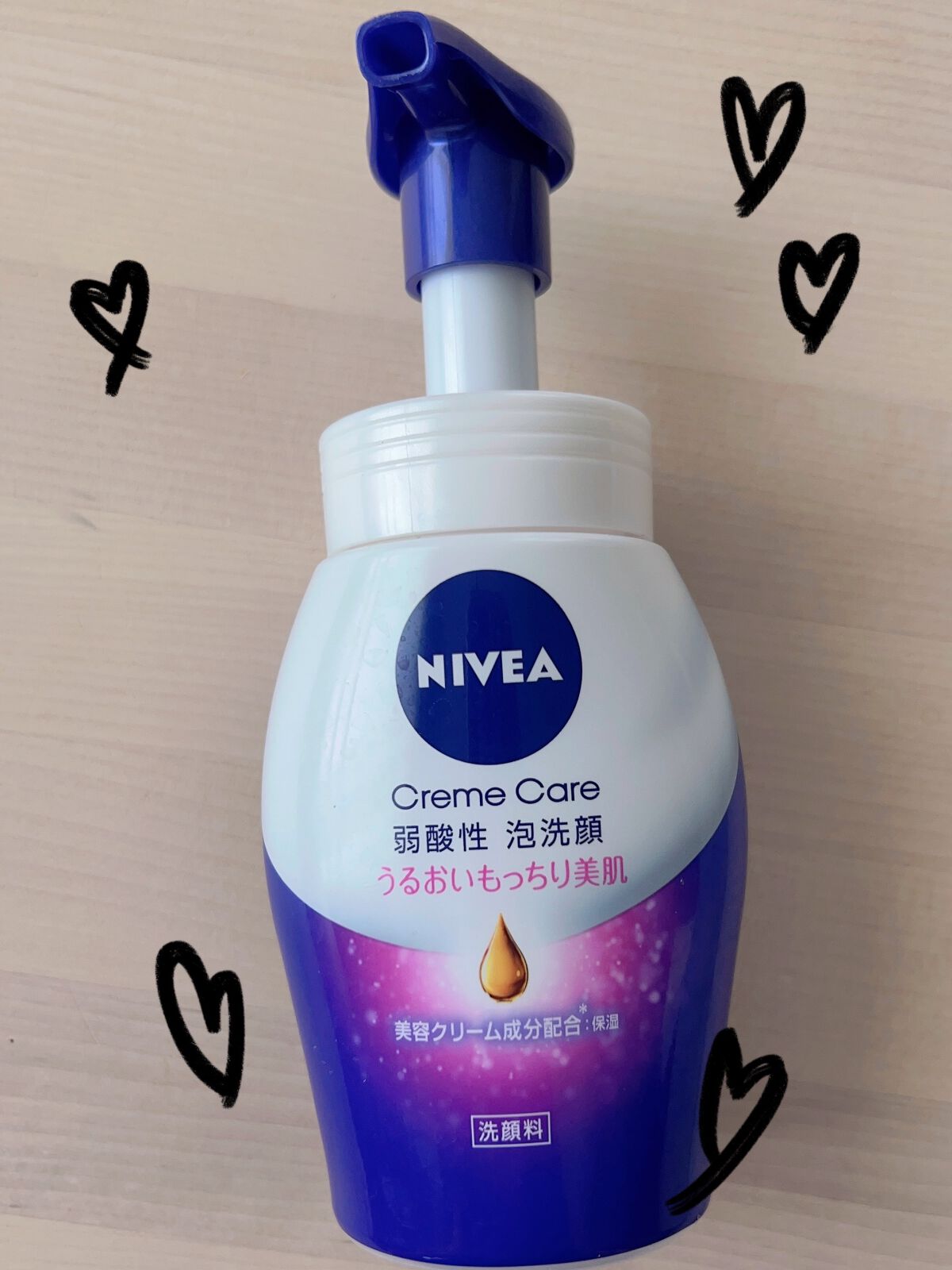 ニベア クリアビューティー弱酸性泡洗顔 もっちり美肌/ニベア/泡洗顔を使ったクチコミ(1枚目)