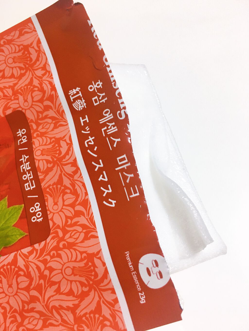 紅参エッセンスマスク/MJ-Care/シートマスク・パックを使ったクチコミ（2枚目）