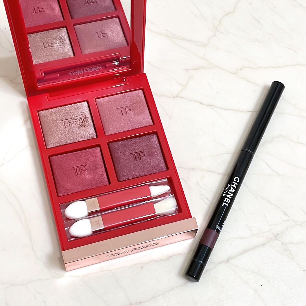 アイ カラー クォード/TOM FORD BEAUTY/アイシャドウパレットを使ったクチコミ（1枚目）