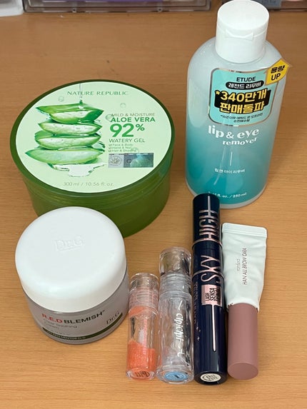 グラスティングウォーターグロス/rom&nd/リップグロスを使ったクチコミ(1枚目)