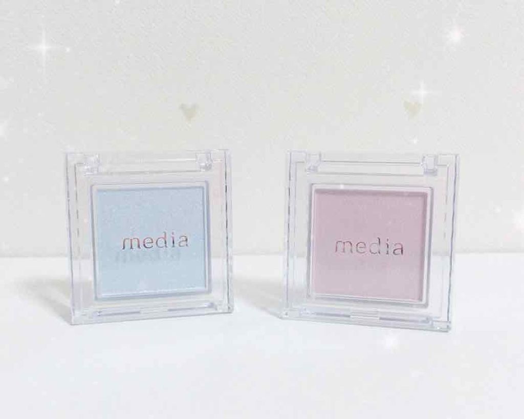 ブライトアップアイシャドウ/media/単色アイシャドウを使ったクチコミ（1枚目）