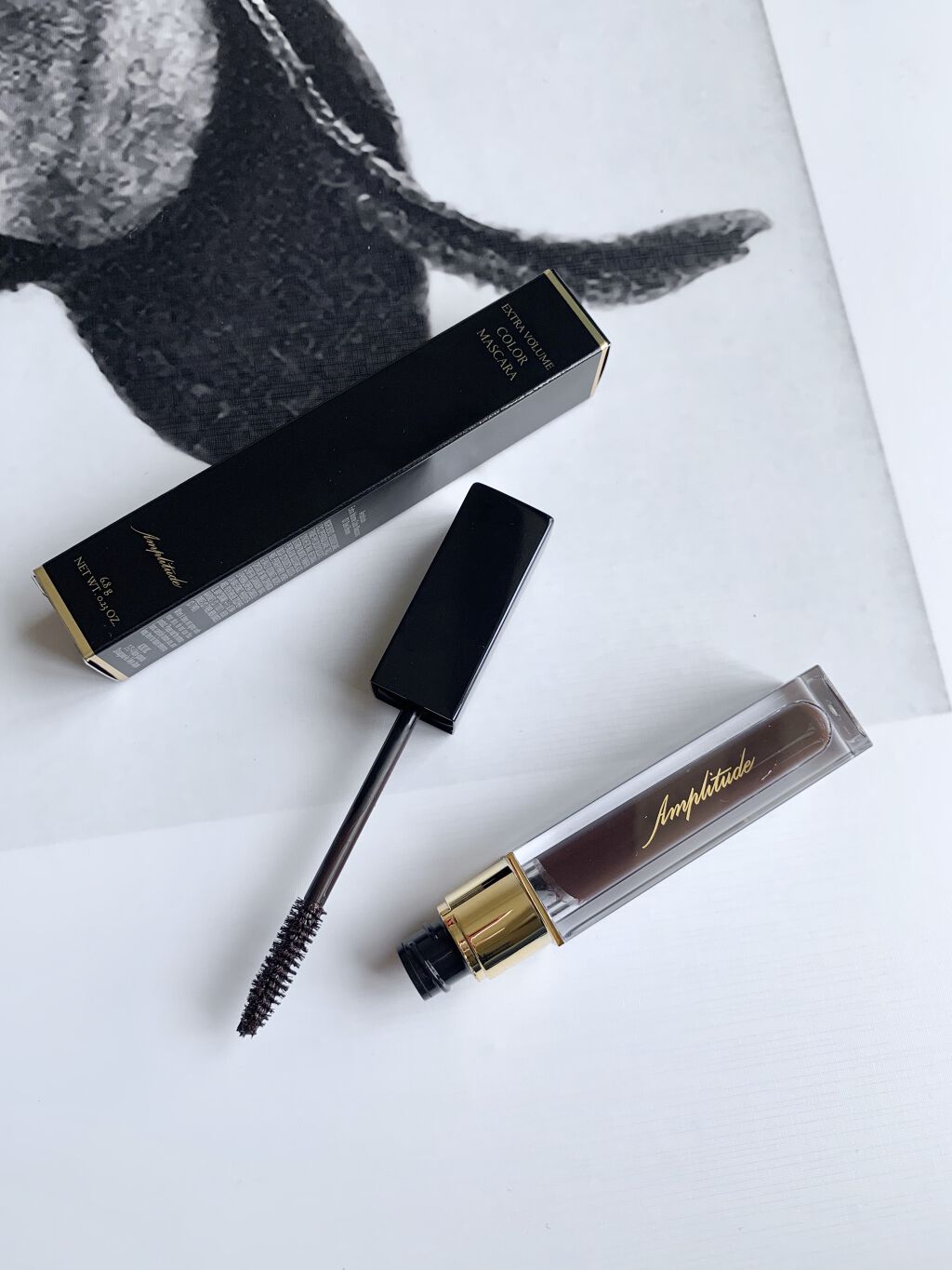 エクストラボリューム カラーマスカラ/Amplitude/マスカラを使ったクチコミ（2枚目）