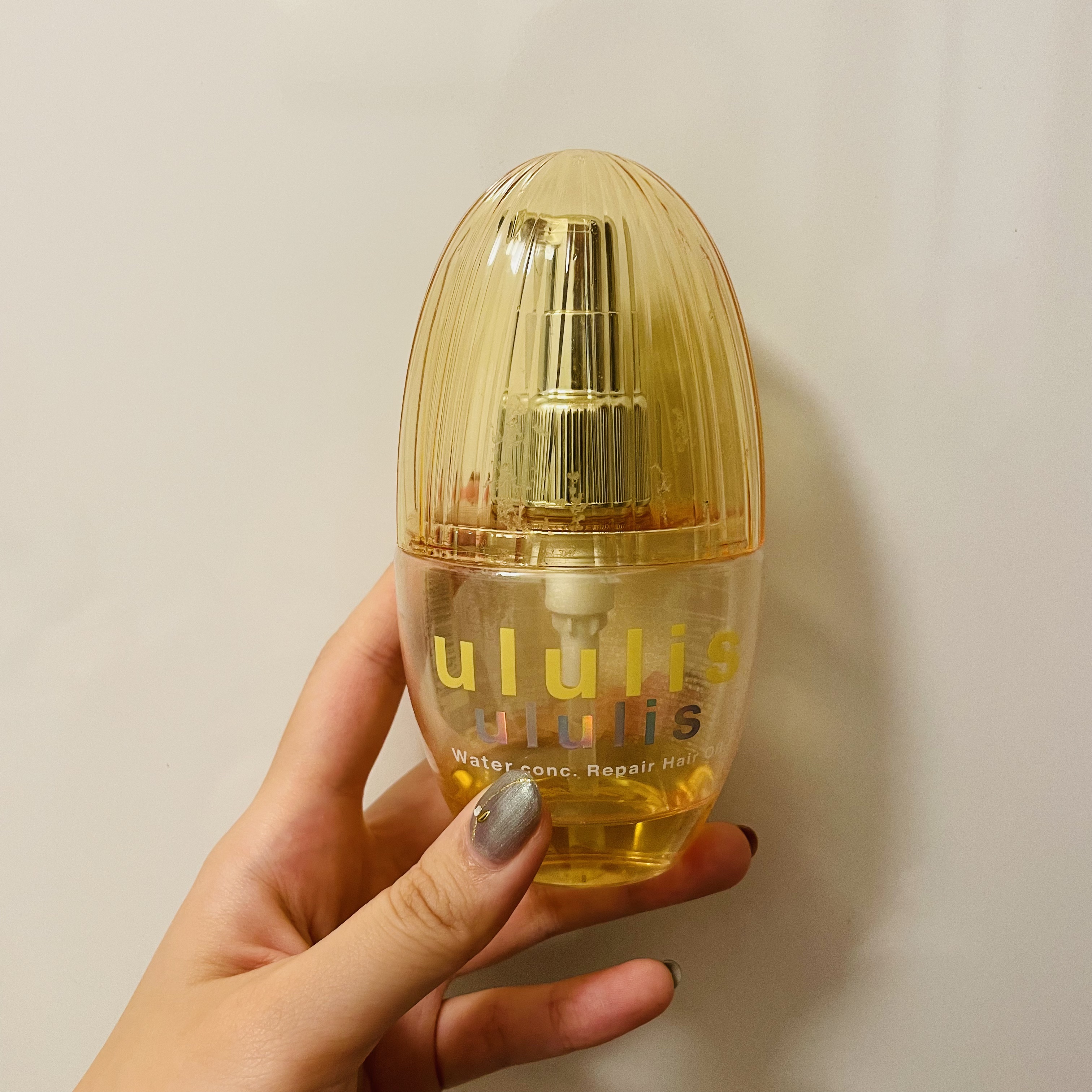 ウォーターコンク リペアヘアオイル/ululis/ヘアオイルを使ったクチコミ（1枚目）