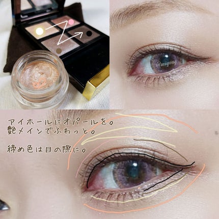 アイ カラー クォード/TOM FORD BEAUTY/アイシャドウパレットを使ったクチコミ(2枚目)