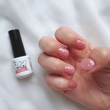 パル カラージェル ピンクベージュ/キャンドゥ/ジェルネイルを使ったクチコミ(1枚目)