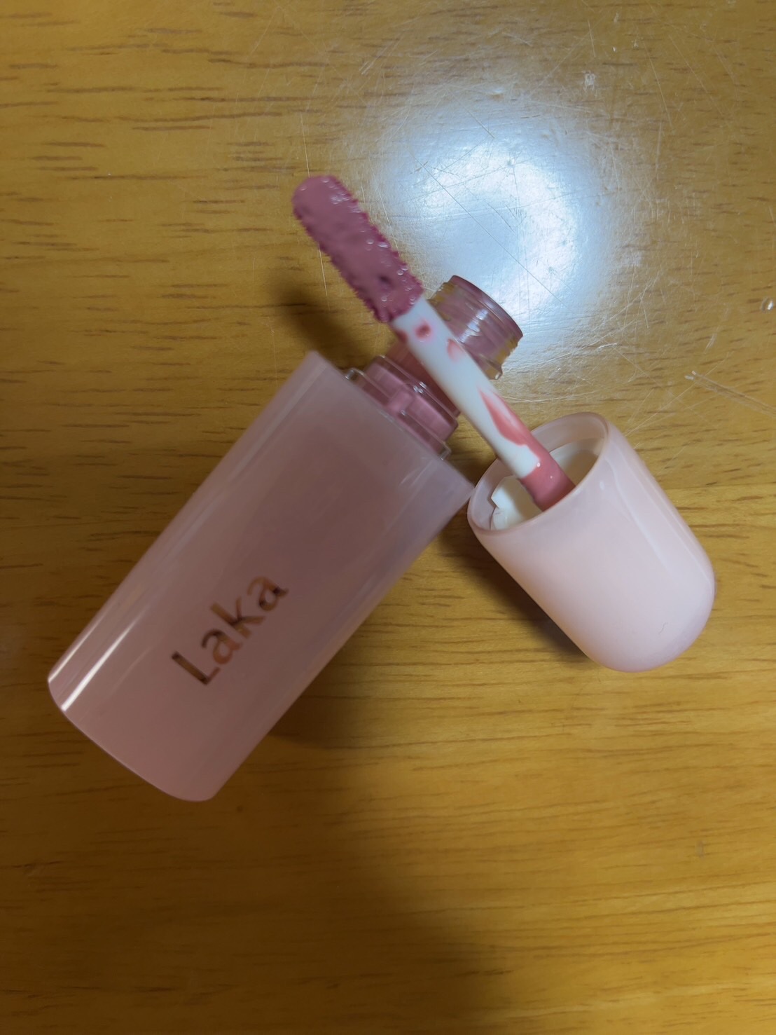 ポッピングバルーンティント/Laka/リップティントを使ったクチコミ（3枚目）