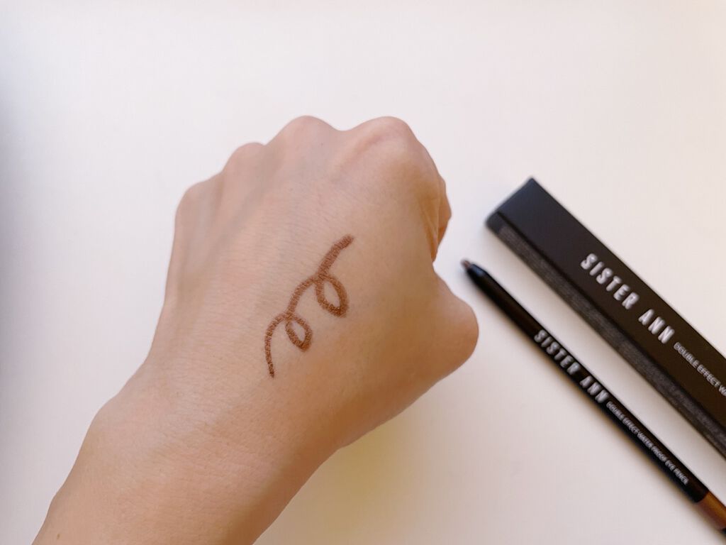 ウォータープルーフペンシルアイライナー/SISTER ANN/ペンシルアイライナーを使ったクチコミ（2枚目）