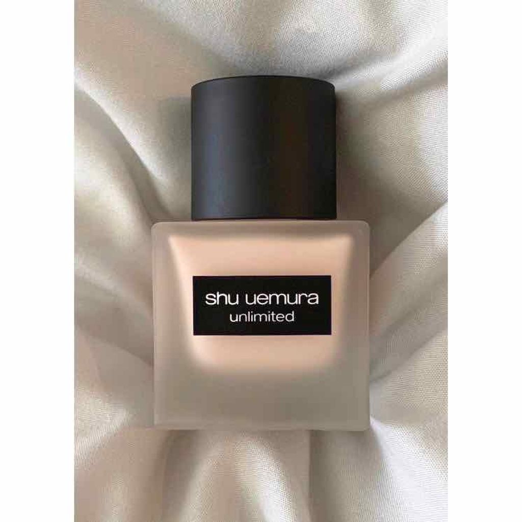 （旧）アンリミテッド ラスティング フルイド/shu uemura/リキッドファンデーションを使ったクチコミ（1枚目）
