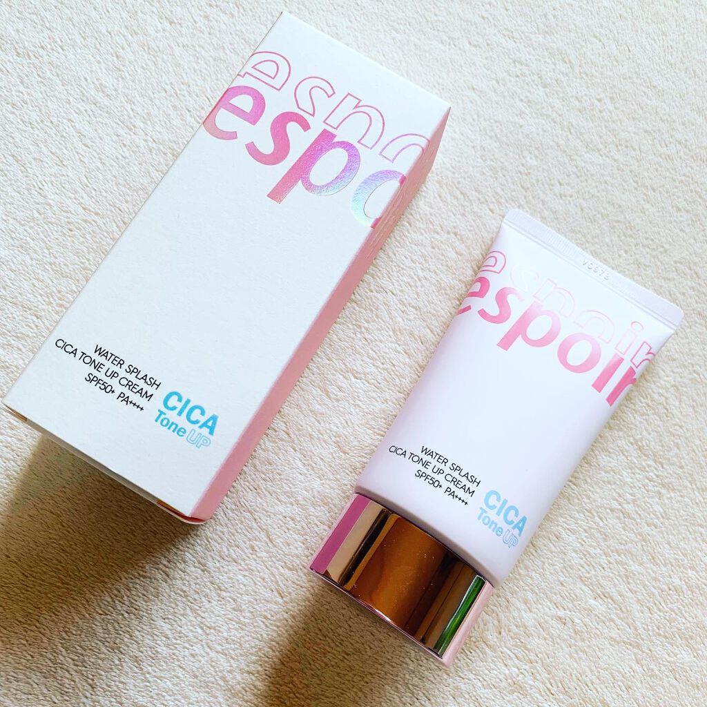 ウォータースプラッシュサンクリーム/espoir/日焼け止め・UVケアを使ったクチコミ(6枚目)