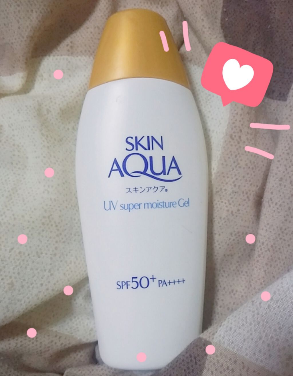 スキンアクア スーパーモイスチャージェル/スキンアクア/日焼け止めジェルを使ったクチコミ（1枚目）