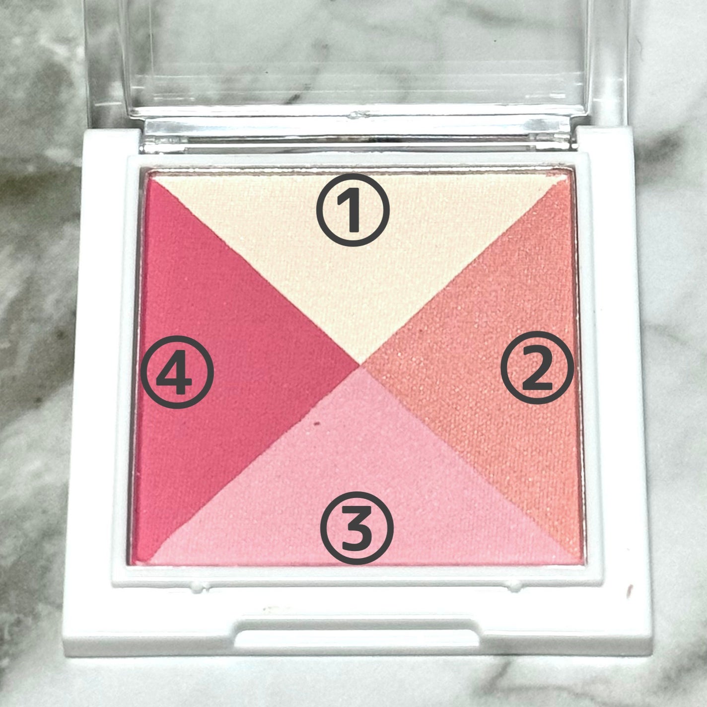 AC ミックス チーク カラー/AC MAKEUP/パウダーチークを使ったクチコミ(2枚目)