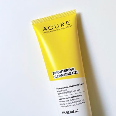 Facial Cleansing Gel, SuperFruit + Chlorella Growth Factor Acure Organics