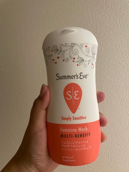 フェミニンウォッシュ マルチベネフィット シンプリーセンシティブ/Summer's Eve(サマーズイブ)/デリケートゾーンケアを使ったクチコミ(1枚目)