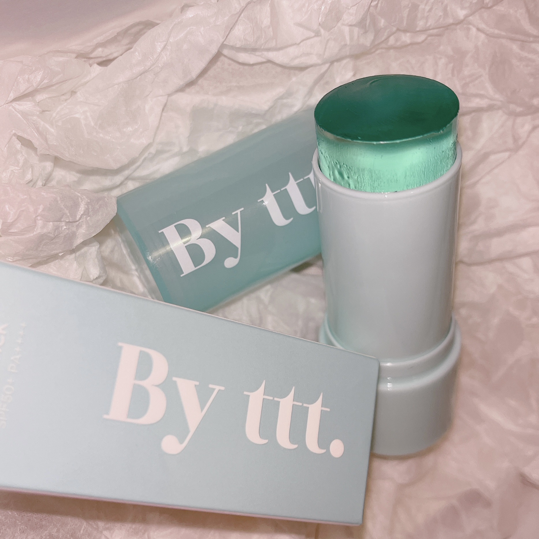 クリアサンスティック/By ttt./日焼け止めスティックを使ったクチコミ（1枚目）