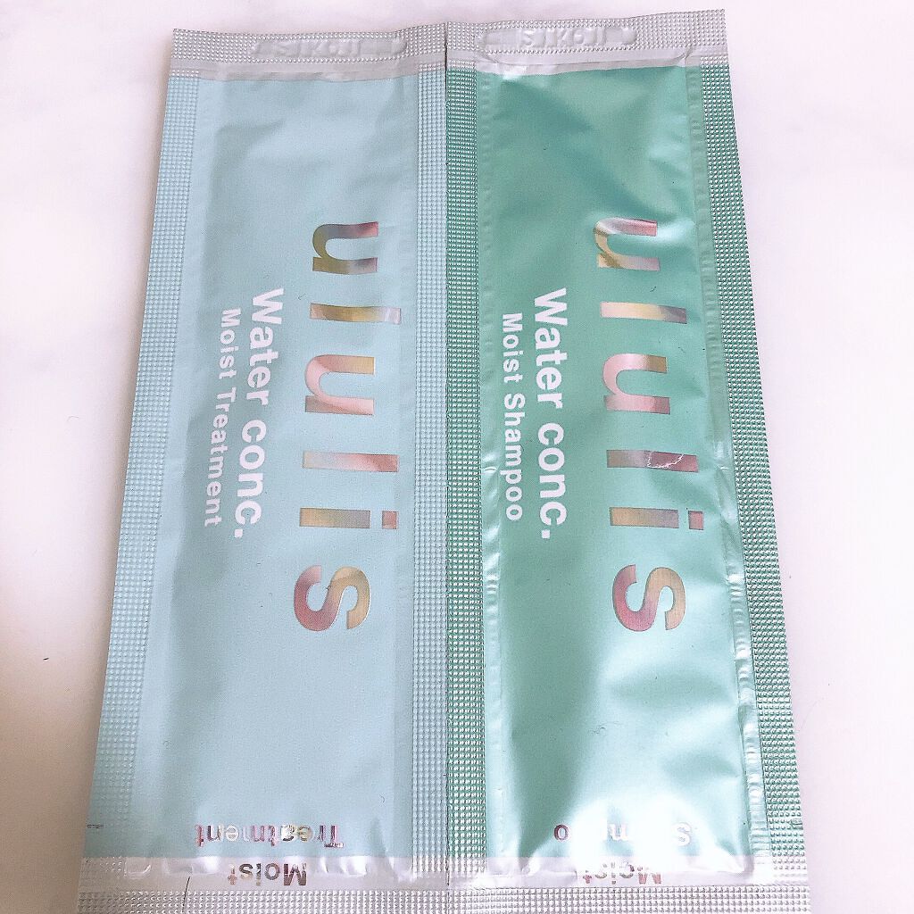 ウォーターコンク モイストシャンプー/ヘアトリートメント/ululis/市販シャンプーを使ったクチコミ（1枚目）