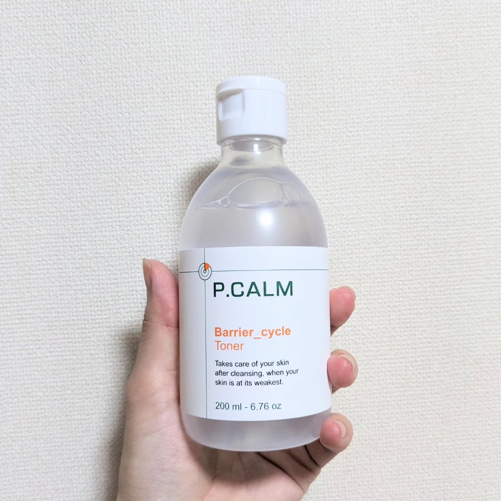 バリアサイクルトナー/P.CALM/化粧水を使ったクチコミ（2枚目）