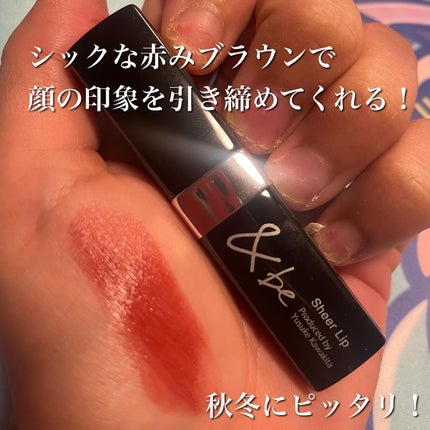 &be シアーリップ/&be/口紅を使ったクチコミ(2枚目)