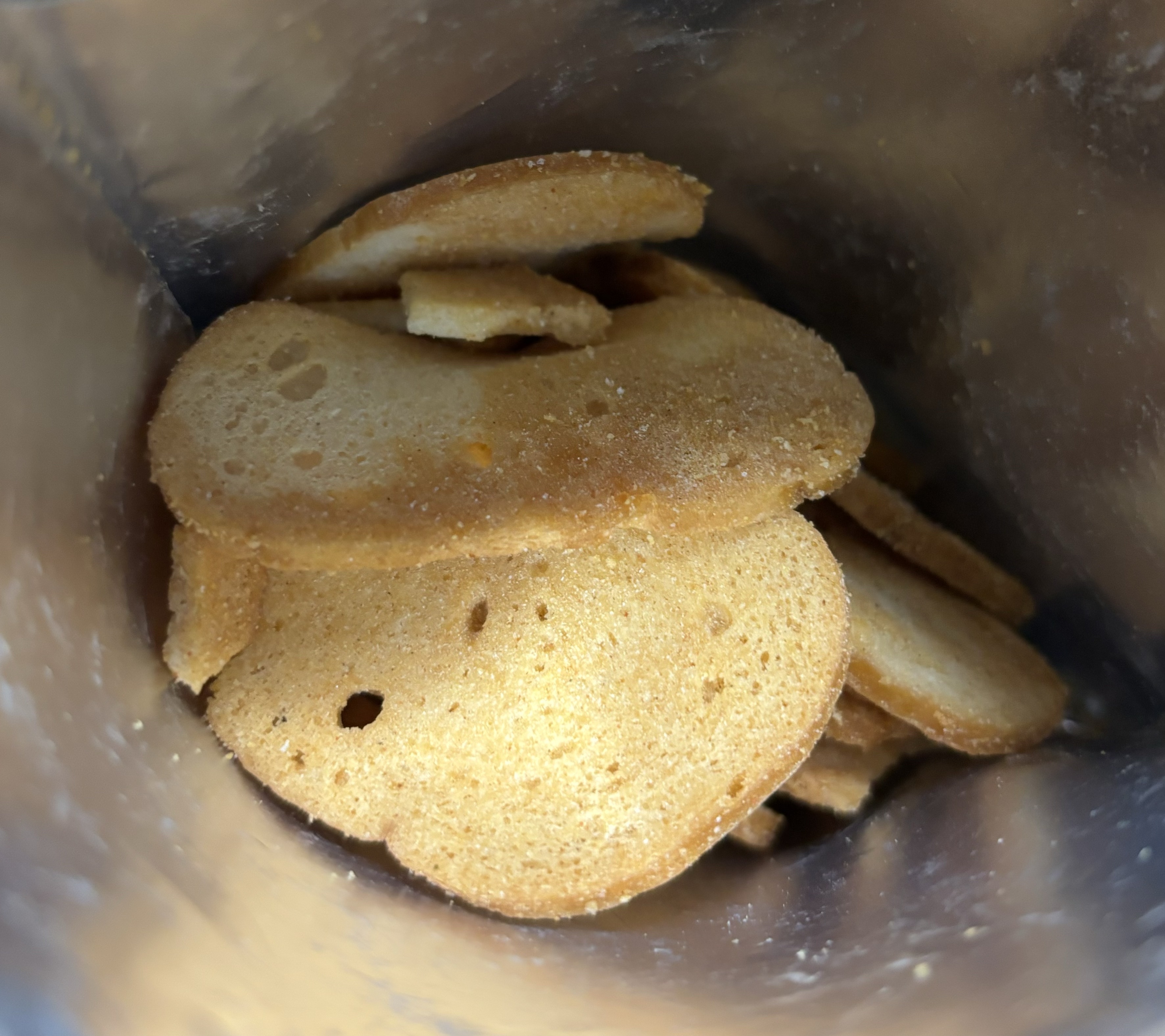 ベーグルチップ チョコシナモン/Delight project/食品を使ったクチコミ（2枚目）