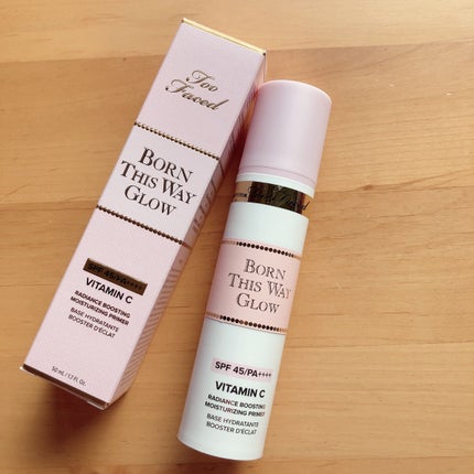 ボーン ディス ウェイ グロウ モイスチュアライジング メイクアップ プライマー/Too Faced/化粧下地を使ったクチコミ(2枚目)