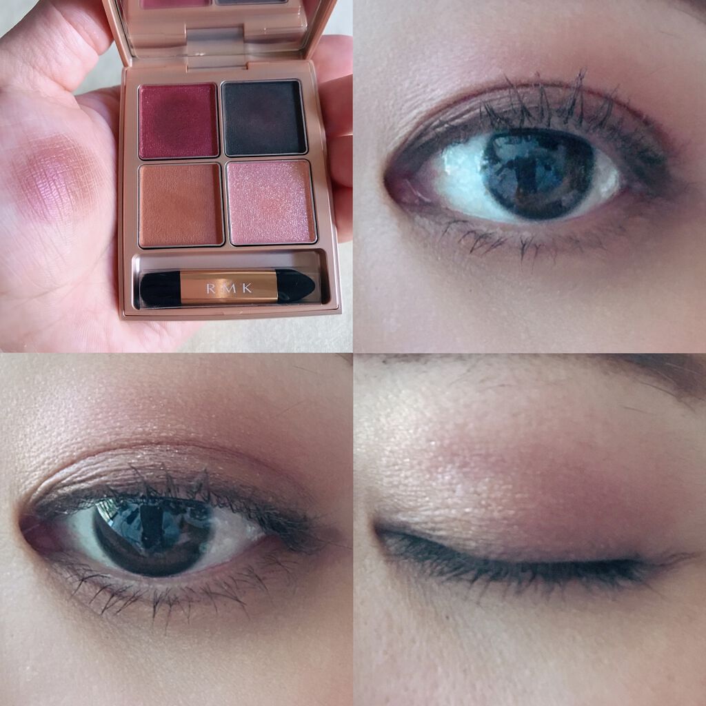 ローズウッドデイドリーム 4アイズ /RMK/アイシャドウパレットを使ったクチコミ(8枚目)