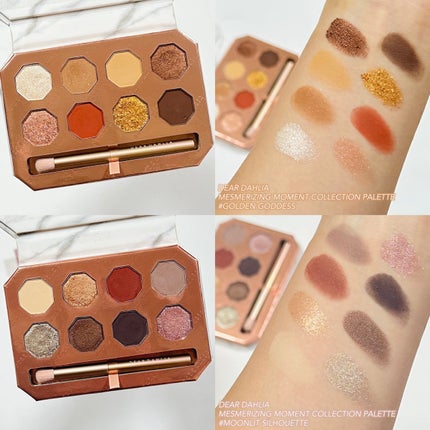 ブルーミング エディション パラダイス デュアル パレット ブラッシャー デュオ/DEAR DAHLIA/単色アイシャドウを使ったクチコミ(4枚目)