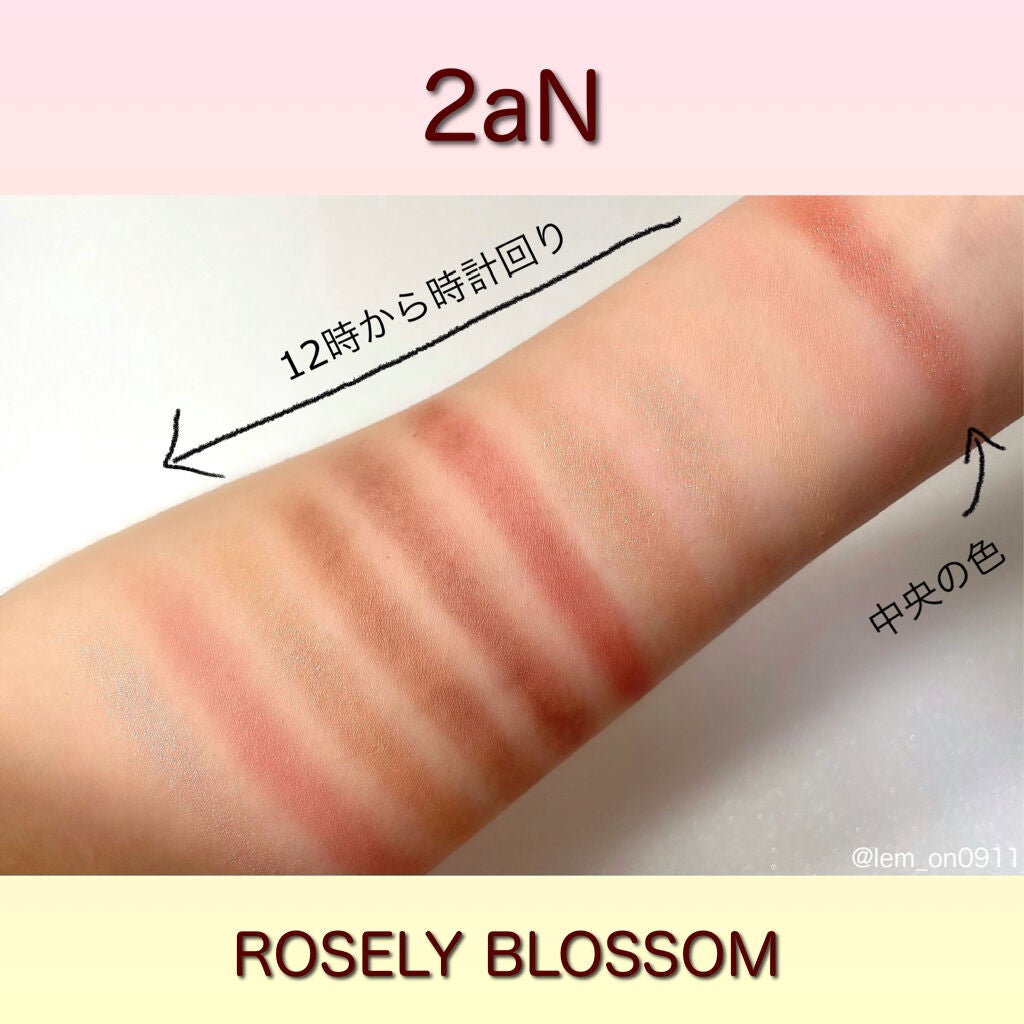 アイシャドウパレット/2aN/アイシャドウパレットを使ったクチコミ(4枚目)