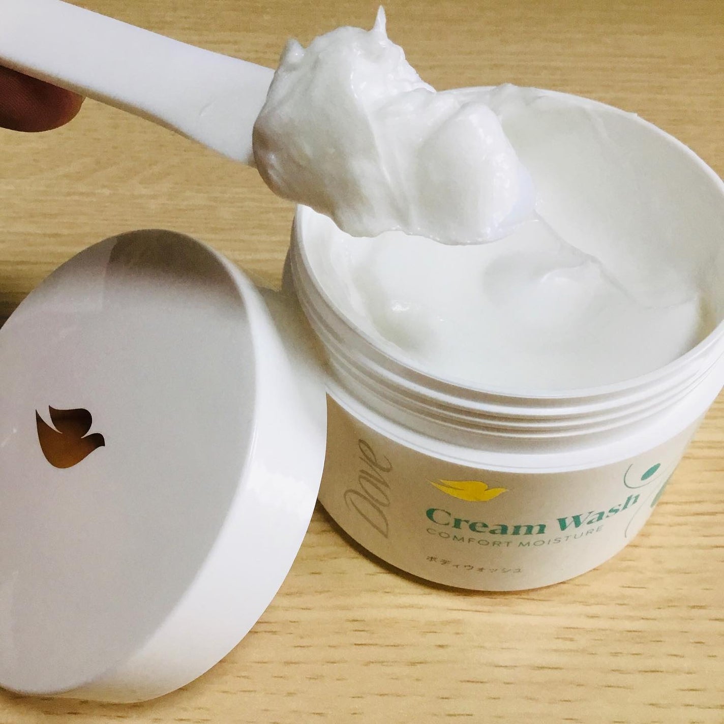 ダヴ クリームボディウォッシュ コンフォートモイスチャー/ダヴ/ボディソープを使ったクチコミ(2枚目)