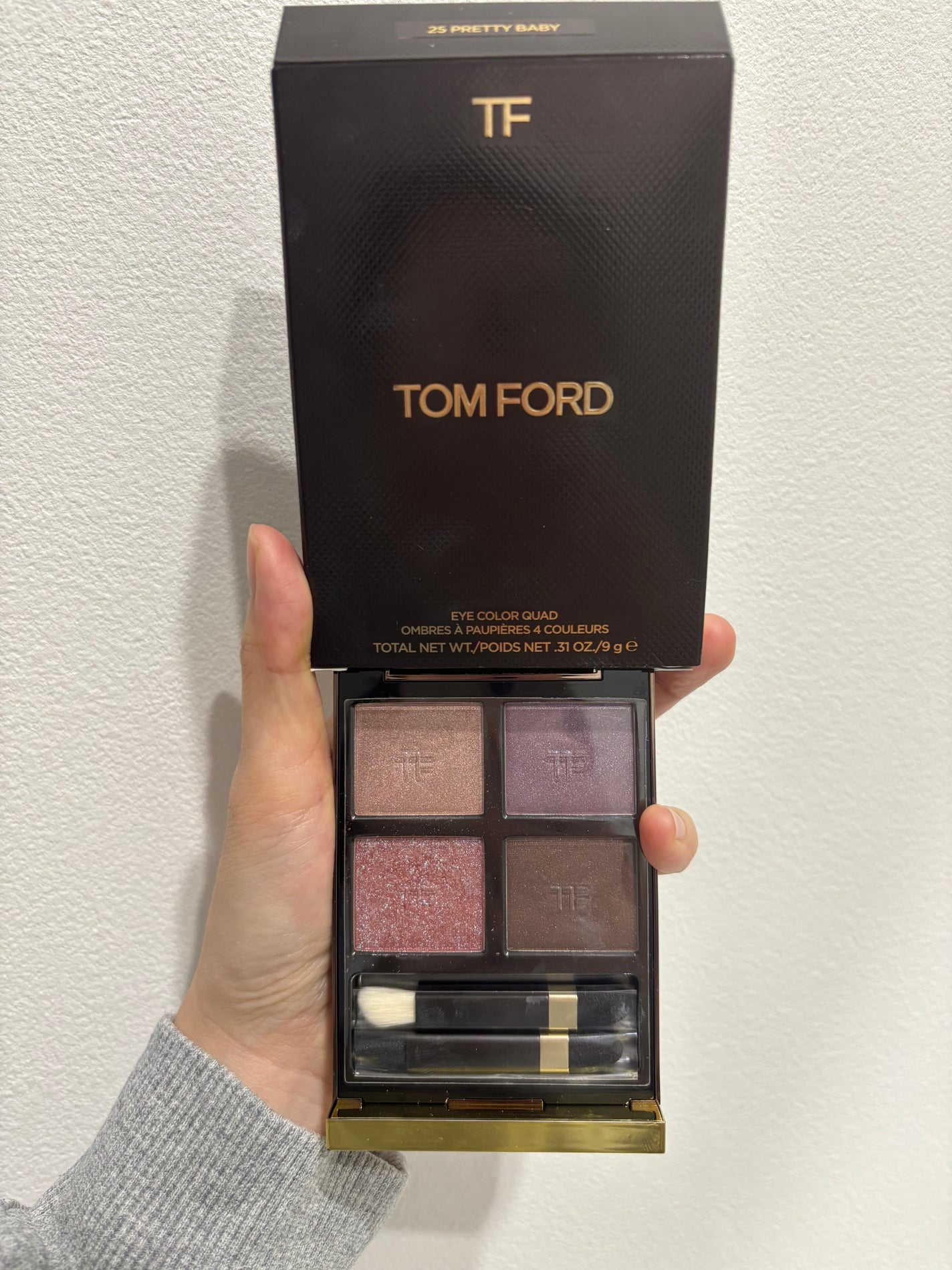 アイ カラー クォード/TOM FORD BEAUTY/アイシャドウパレットを使ったクチコミ(1枚目)