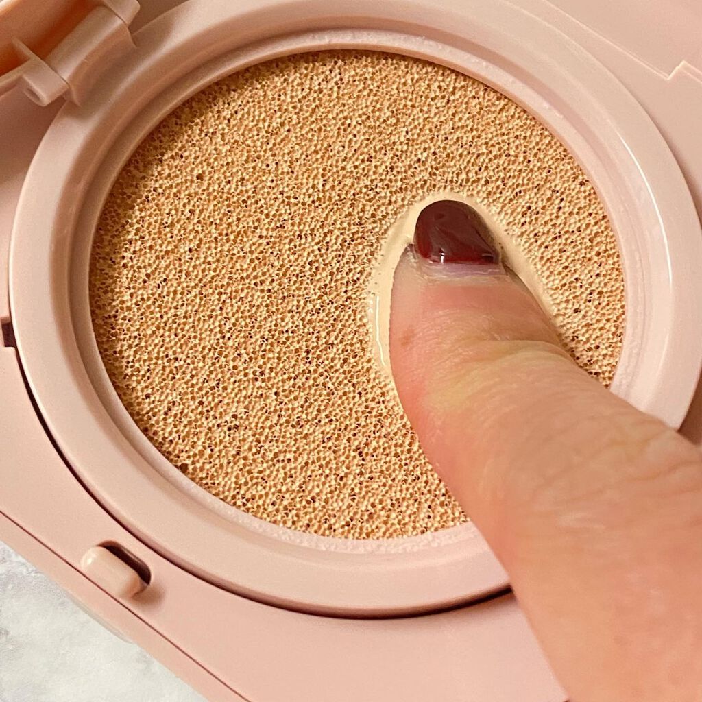 ネオクッション グロウ/LANEIGE/クッションファンデーションを使ったクチコミ(3枚目)