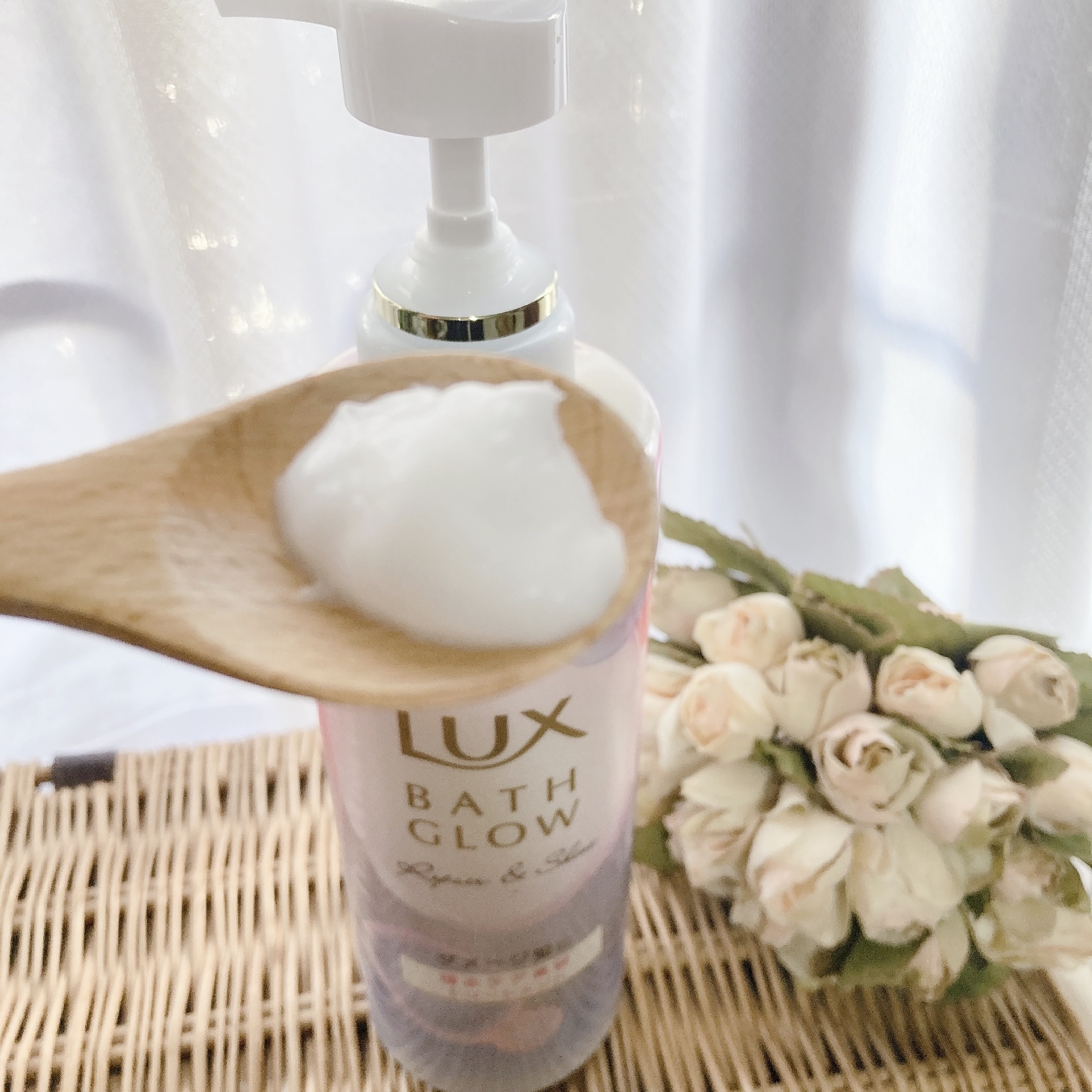 バスグロウ ストレート&シャイン シャンプー/トリートメント/LUX/市販シャンプーを使ったクチコミ（3枚目）